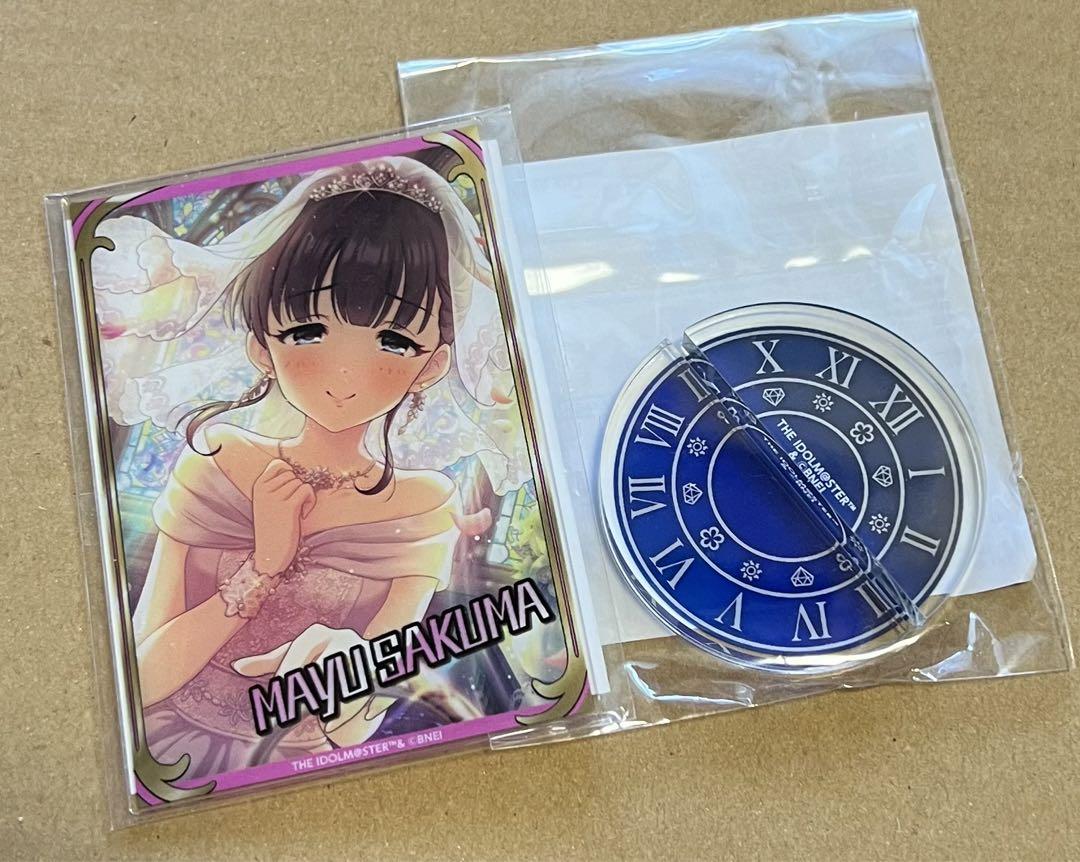 佐久間まゆ 缶バッジ アクスタ アクキー セット 佐久間まゆ×サンリオ缶バッジ アクスタセット