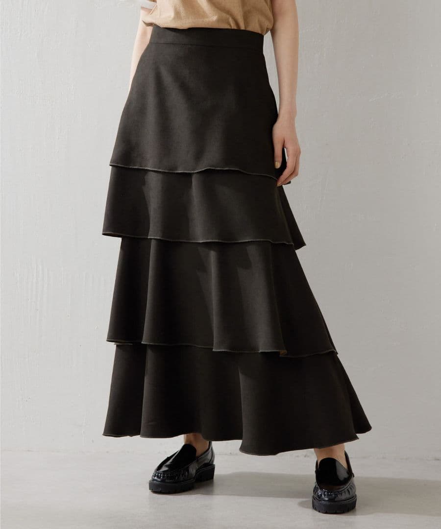 ウィムガゼット【Hoaw.】モカローファー　フラットシューズ　黒　23cm