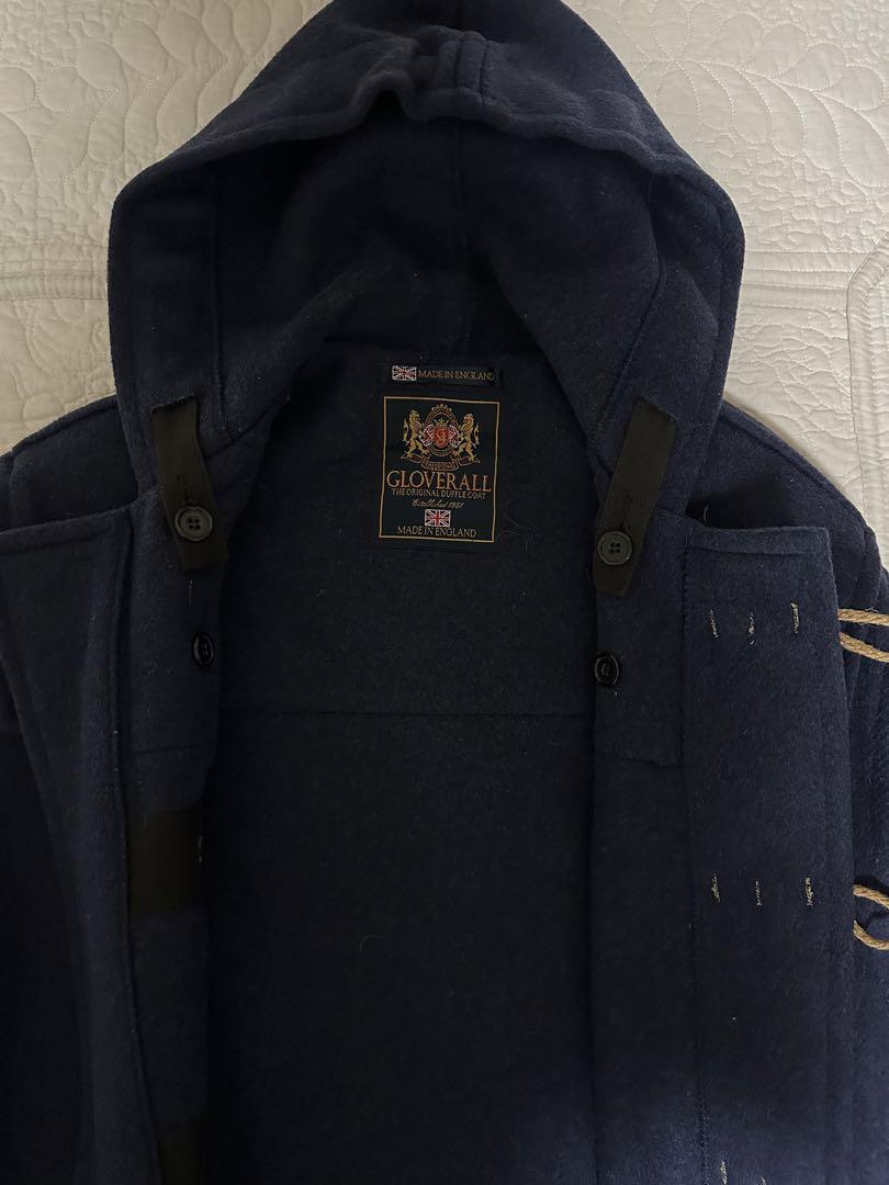 GLOVERALL ダッフルコート ネイビー