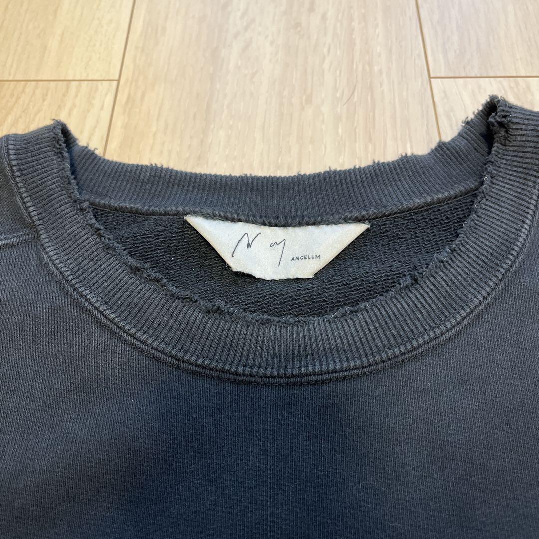トップス 25ss ANCELLM EMBROIDERY SWEAT SHIRT