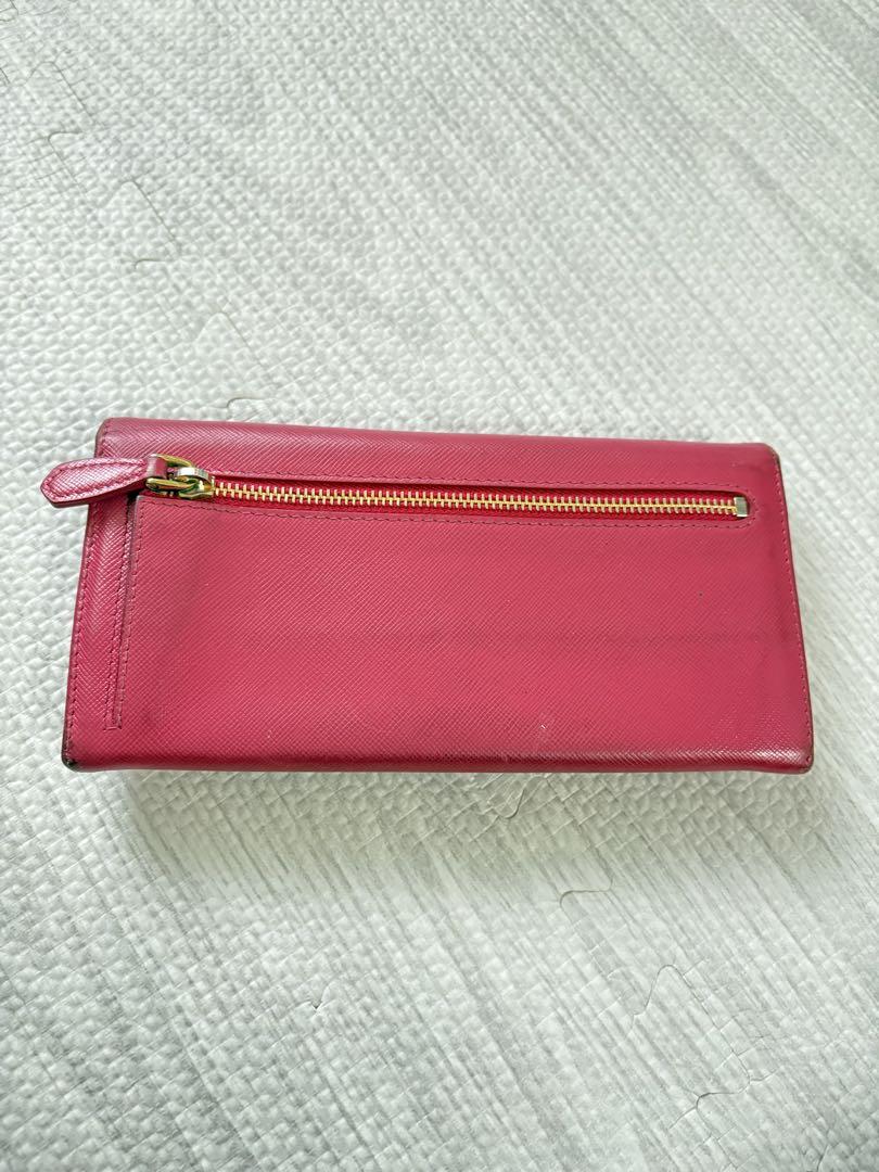 PRADA 長財布 ピンク