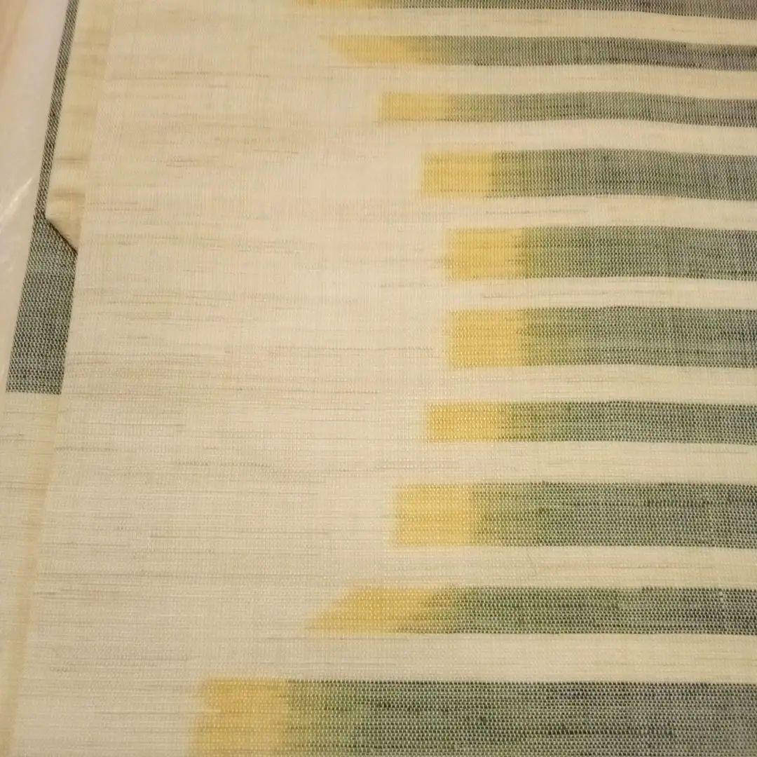 月末セール【新品未使用】八重山上布九寸名古屋帯（証紙あり） 週末セール【新品未使用】八重山上布九寸名古屋帯（証紙あり