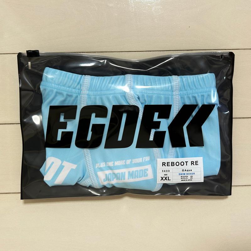 EGDE【XXL！超光沢！希少】REBOOT RE ボクサー水着/GMW PPG