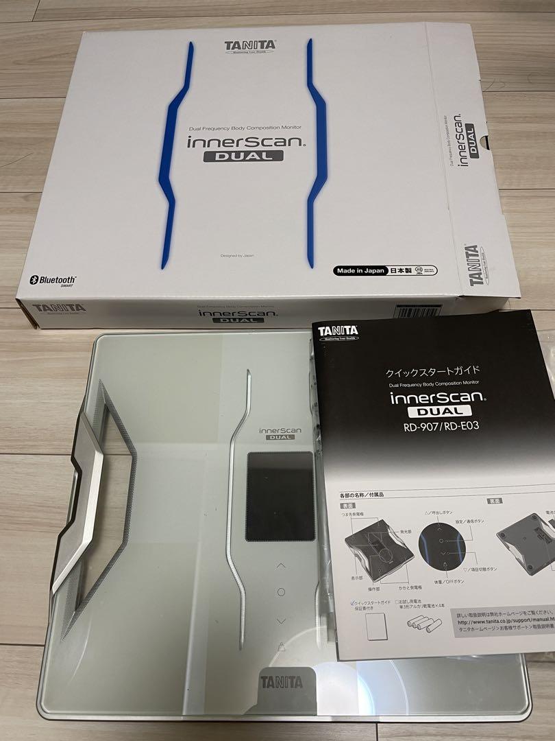 タニタ innerScanDual 体組成計 RD-907 WH 白