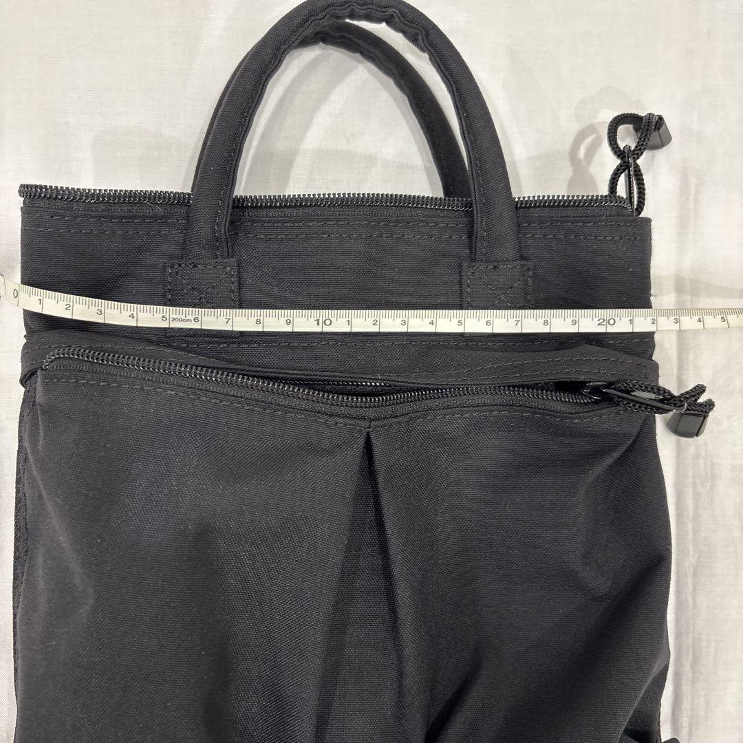 【SML】ヘルメットバック　ミニサイズ　黒　美品