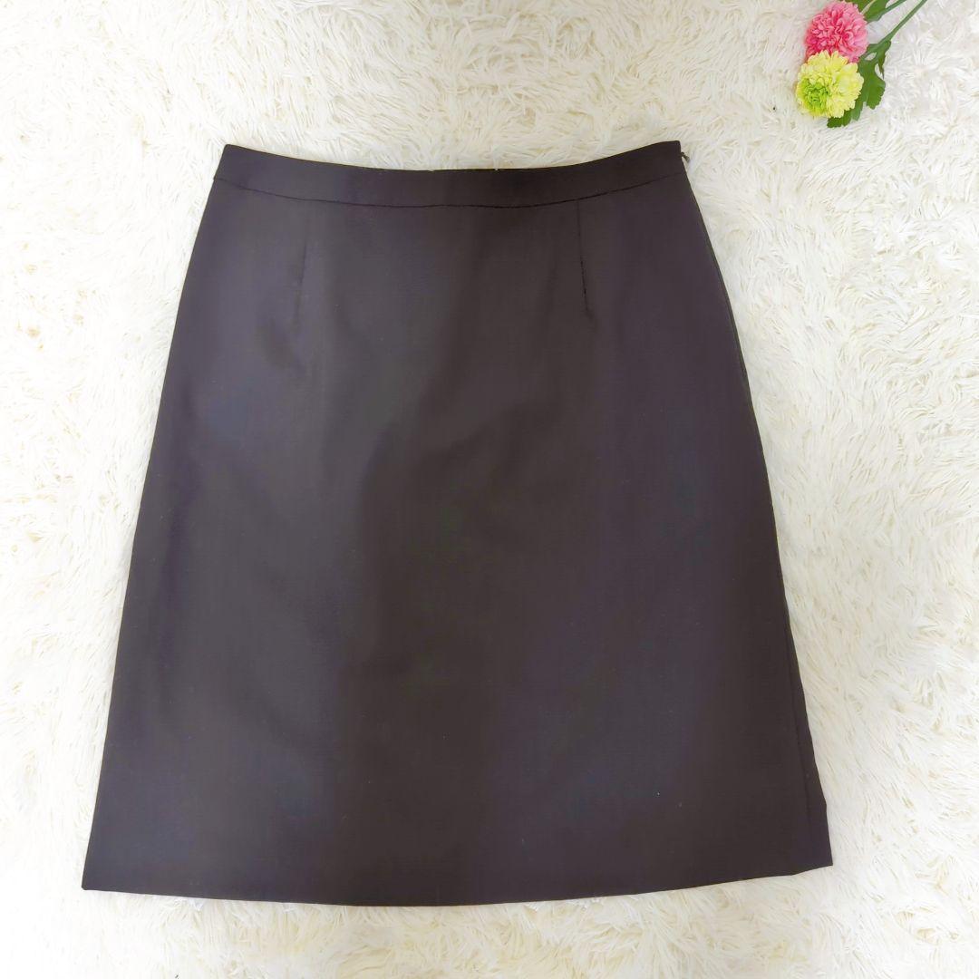 ひざ丈スカート 【美品◎】ナチュラルビューティー プリーツスカート L 花柄 ギンガムチェック ひざ丈スカート 【美品◎】ナチュラルビューティー プリーツスカート L 花柄 ギンガムチェック