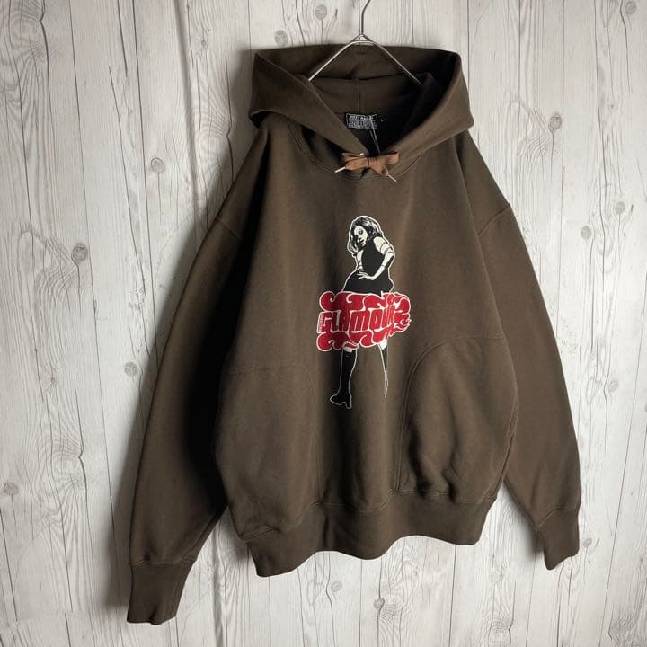 タグ付き】ヒステリックグラマー☆センターロゴガール パーカー 入手