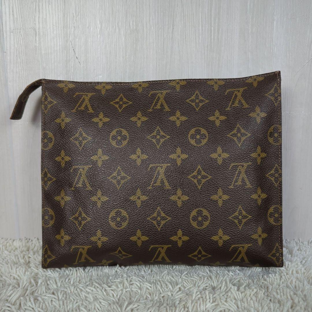 LOUISVUITTON ヴィトン ポッシュ トワレット クラッチ モノグラム