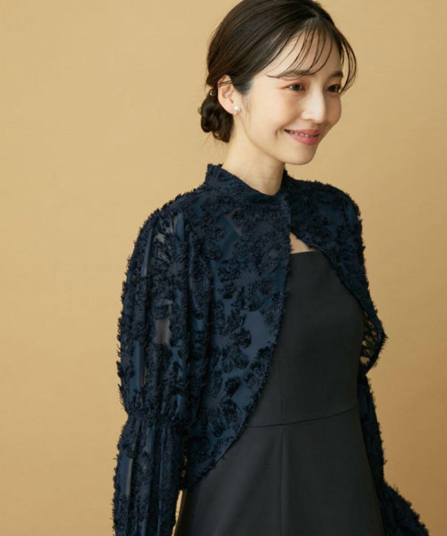 【VIS DRESS】　シャーリングボレロセット　ワンピース