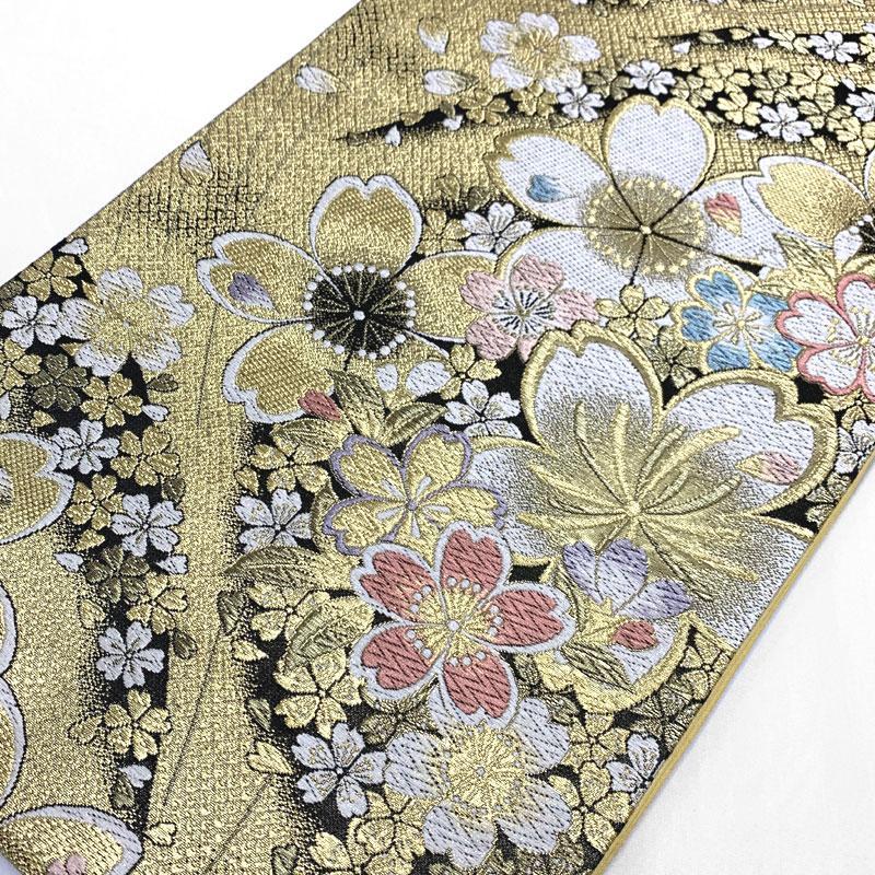 【激安通販オンラインショップ】 成人式 礼装〇美品 振袖 桜 袋帯 506y5〇金糸 結婚式 メルカリ - 着物・浴衣