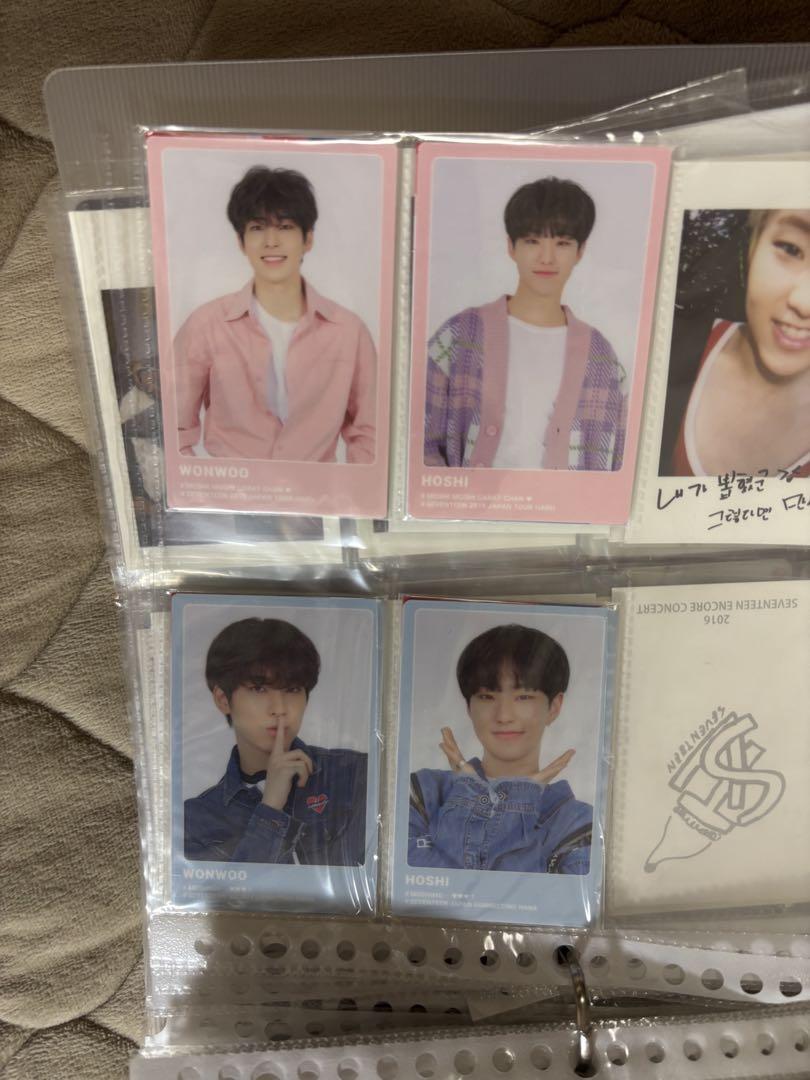 SEVENTEEN MT JAPAN CONCERT サイン入りカード