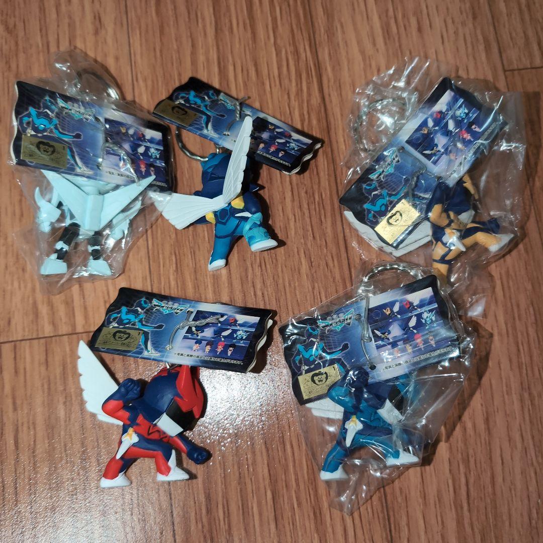 夢戦士 ウイングマン フィギュア キーホルダー 全9種 フルコンプ