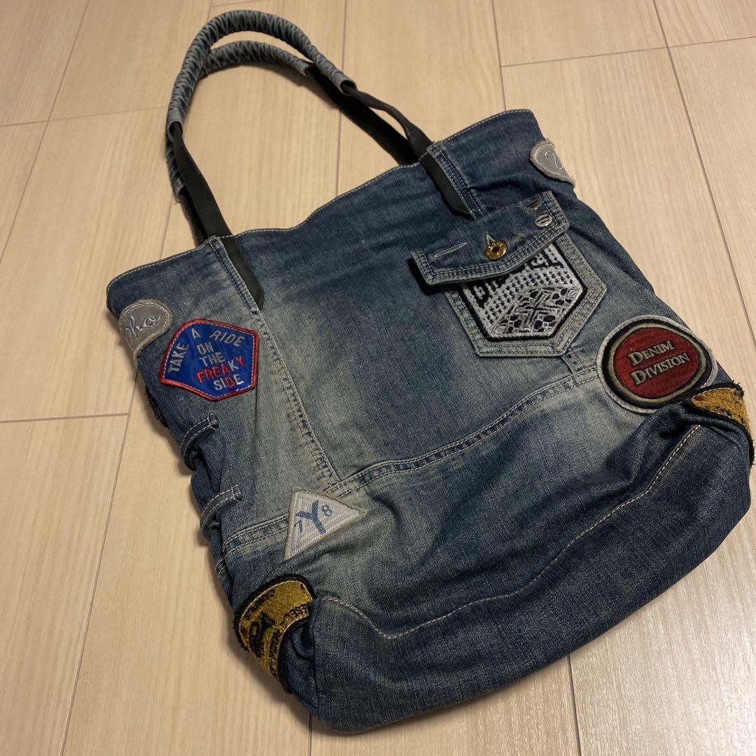 DIESEL デニム　トートバック