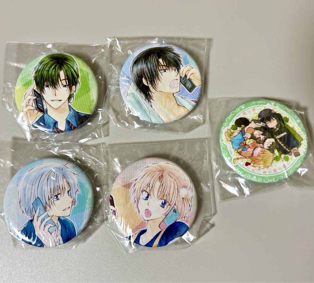 完璧すぎて可愛げがない 暁のヨナ 5点セット 缶バッジ 漫福ガチャ 草凪みずほ ピンズ・ピンバッジ・缶バッジ