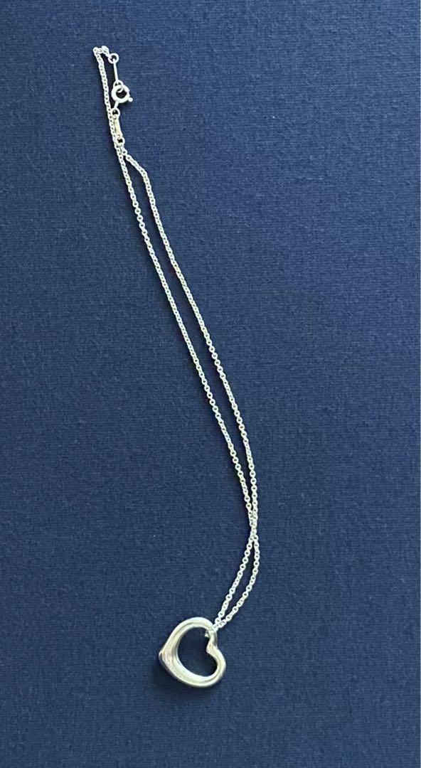 TIFFANY & Co. オープンハート ネックレス シルバー 925