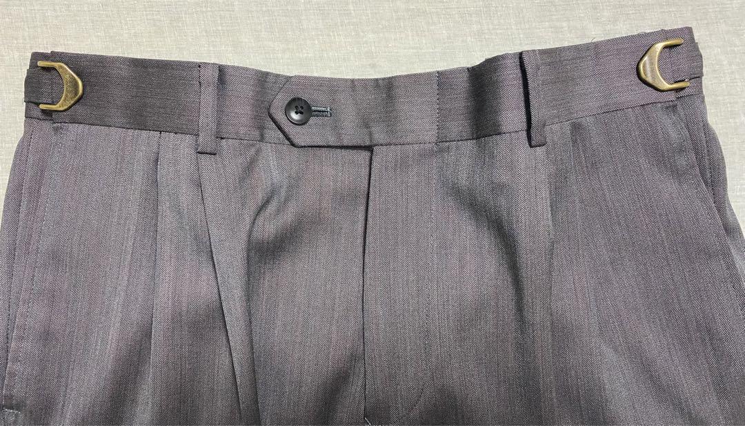 スーツセレクト　ブラウン　スリーピーススーツ　秋冬