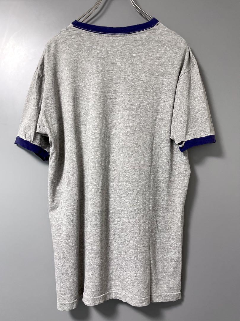 60s 70sヴィンテージTシャツUSA製 Hanes グランジ フェード 古着