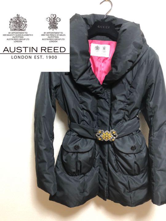 ダウン ジャケット アウター 美品 Austin オースチンリード Reed ベルト付き 美品 Austin Reed ダウンコート