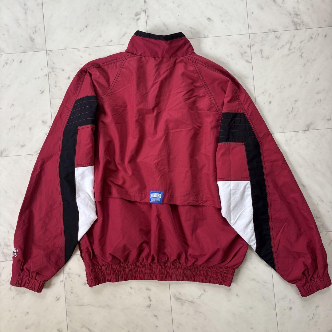 競売 90S ランバード ハーフジップナイロンジャケット メルカリ - ウェア