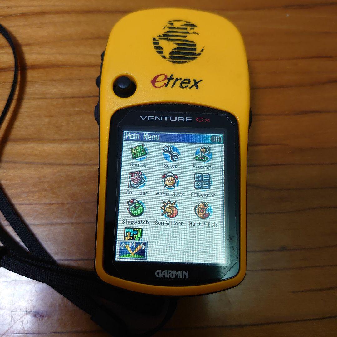 etrex venture GPS 英語版