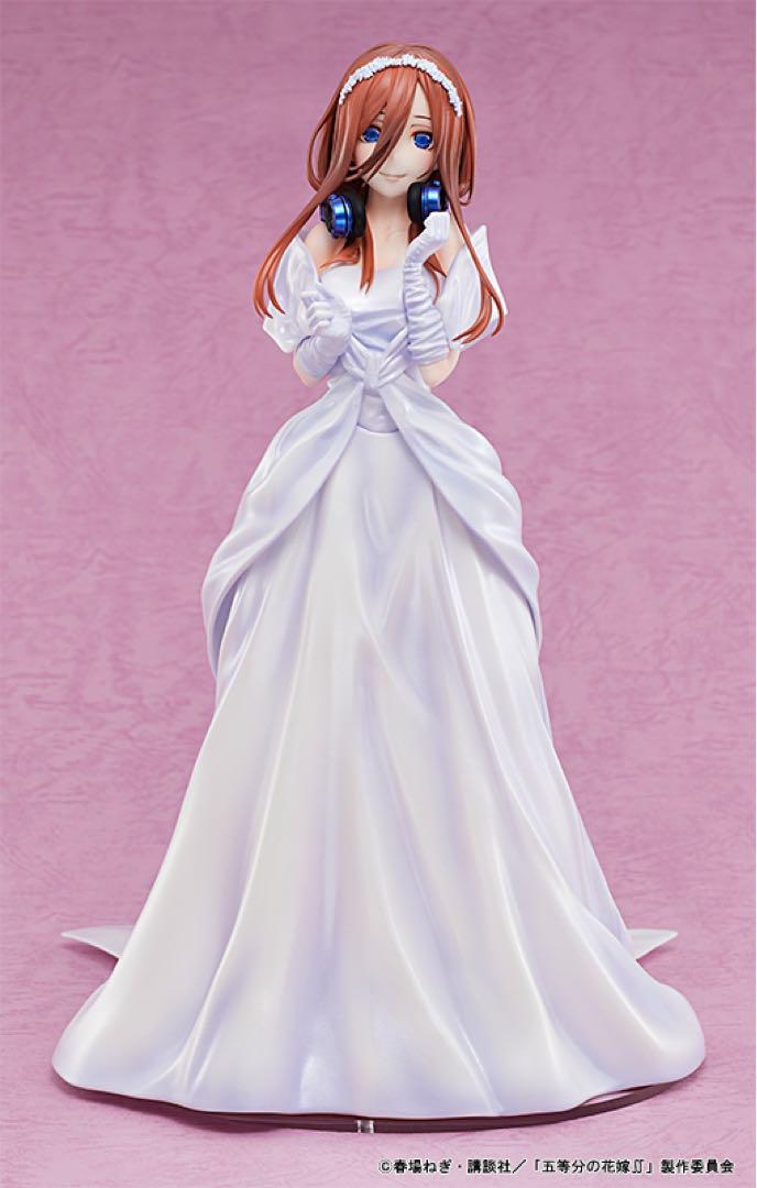 値下げ不可五等分の花嫁ホビージャパン中野三玖ウェディングVer.フィギュア未開封