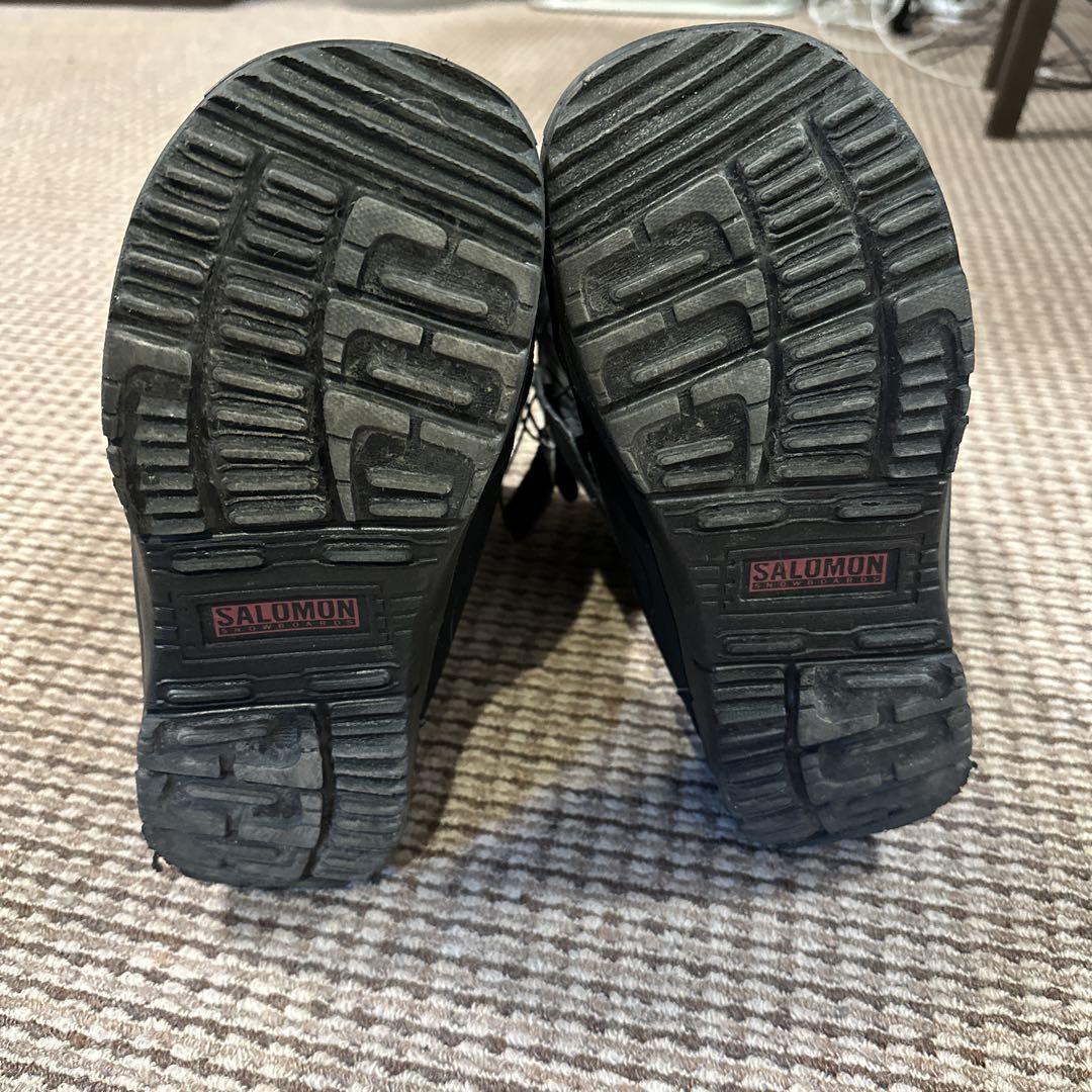 ［超美品］　Salomon スノーボードブーツ 24cm 黒