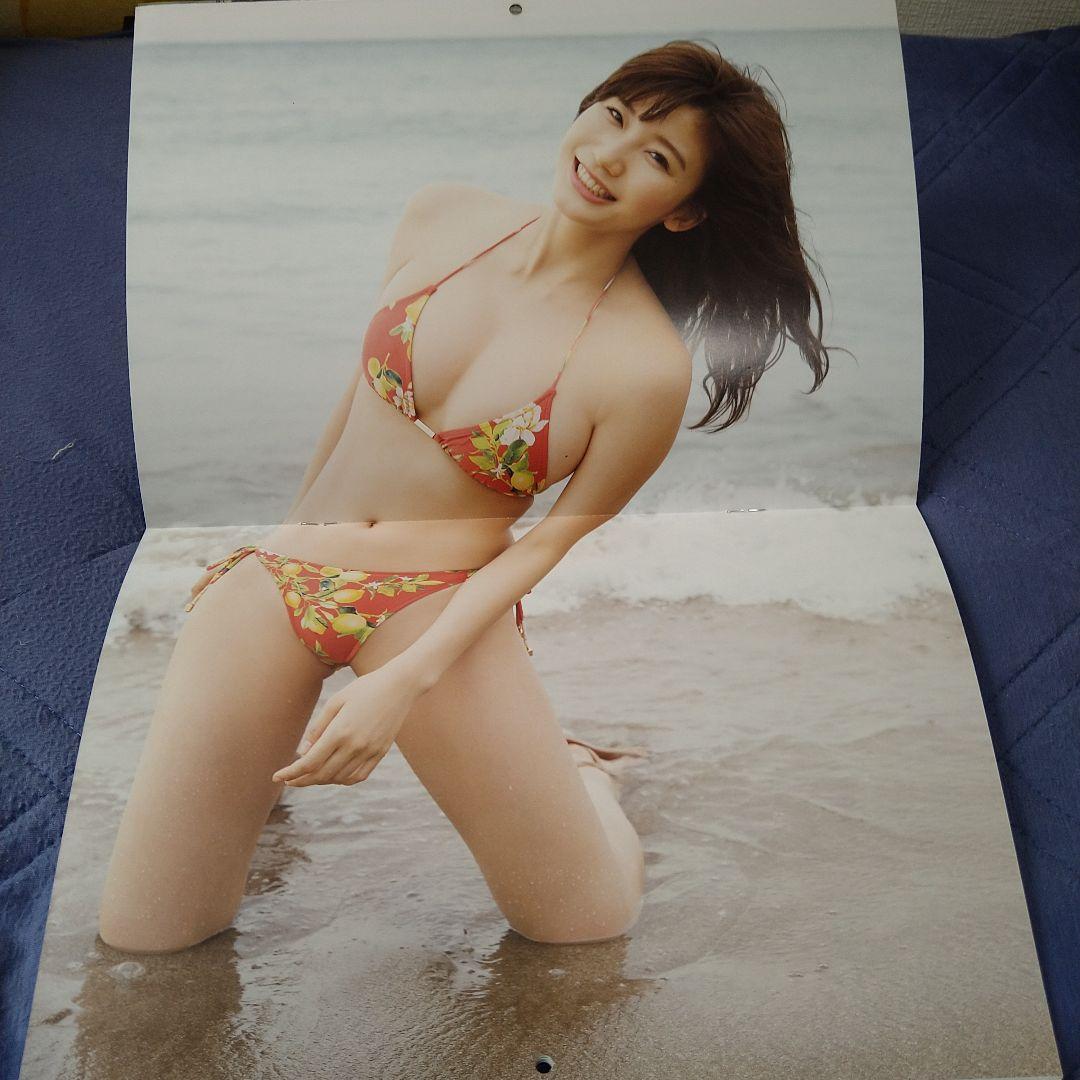 値下げ小倉優香さん2019カレンダー写真集ゾクゾクする写真満載