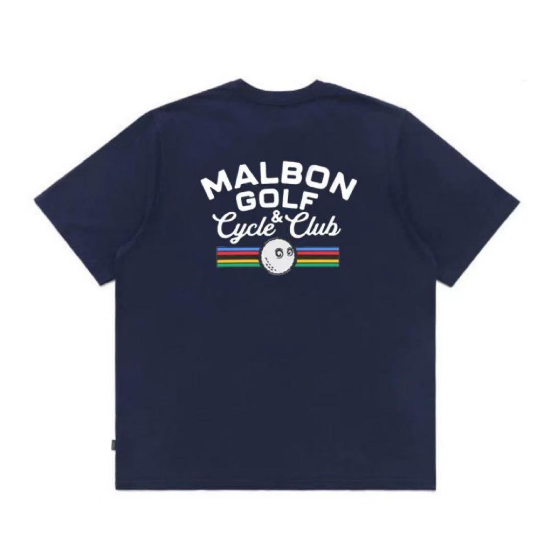 マルボンゴルフ Malbon ウェア メンズ シャツ 半袖 トップス男女兼