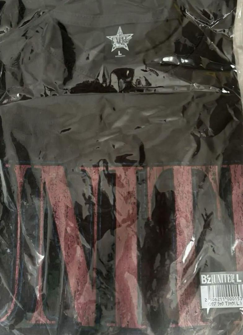 【新品未使用未開封】B'z UNITE インクブラックTシャツ　Lサイズ