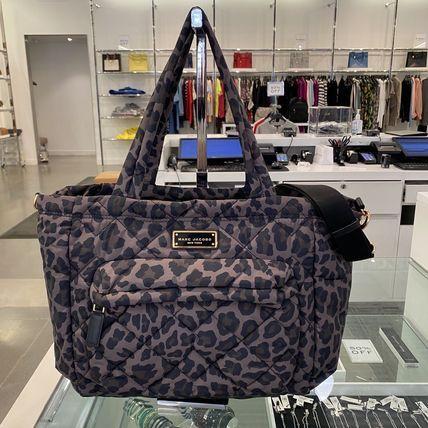 MARC JACOBS マザーズバッグ オムツ替えシート付 レオパード柄 マザーズバッグ MARC JACOBS マザーズバッグ オムツ替えシート付 レオパード柄 マザーズバッグ