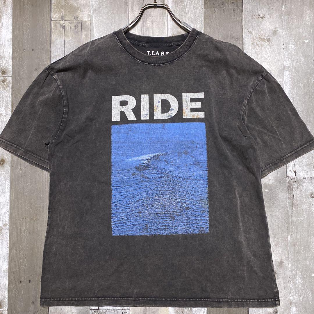 最終値下げ！新品未使用⭐︎RIDE バンドTシャツ　Nowhere メンズLサイズ