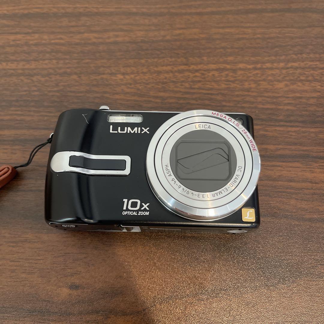3359 Panasonic LUMIX TZ3 ブラック 【デジカメ】