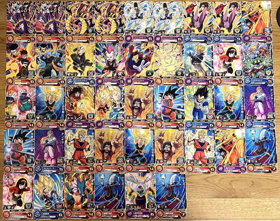ドラゴンボールヒーローズ　引退品　計 950枚＋バインダー2冊