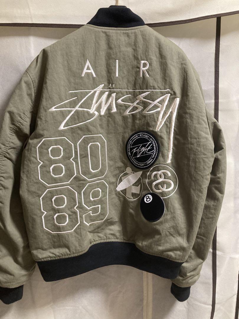 stussy×NIKEコラボ　リバーシブルジャケット