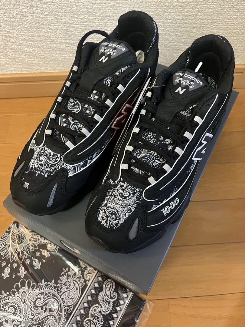 atmos x New Balance 1000（バンダナ付き） 26㎝