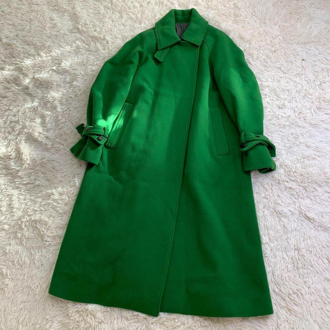 メゾンスペシャル ボリュームスリーブステンカラーコート メゾンスペシャル ボリュームスリーブステンカラーコート