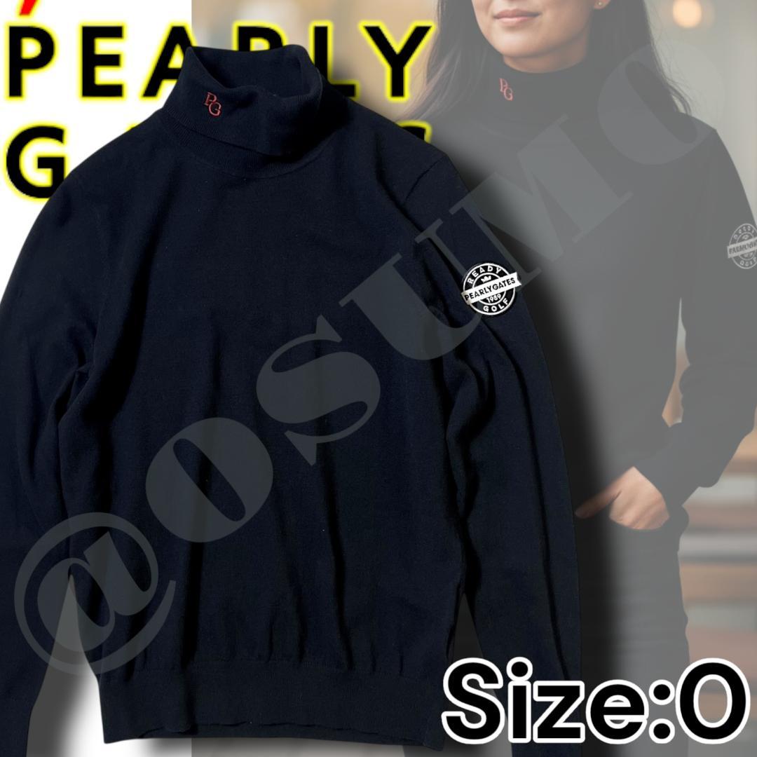定価19 800円 パーリーゲイツ SUUTAIN タートルネック ニットS・PEARLY GATES