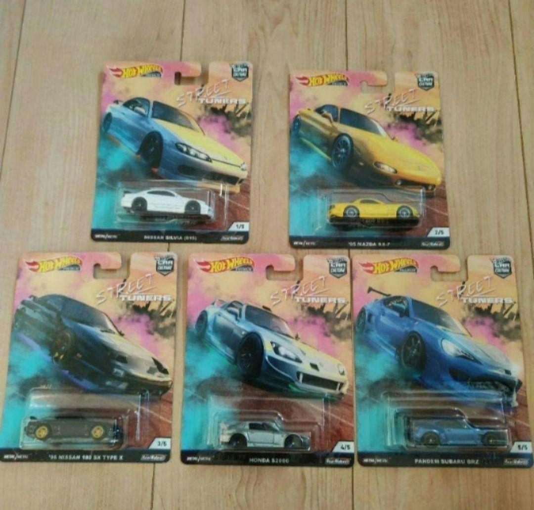 ホットウィール ストリートチューナーズ 5台セット