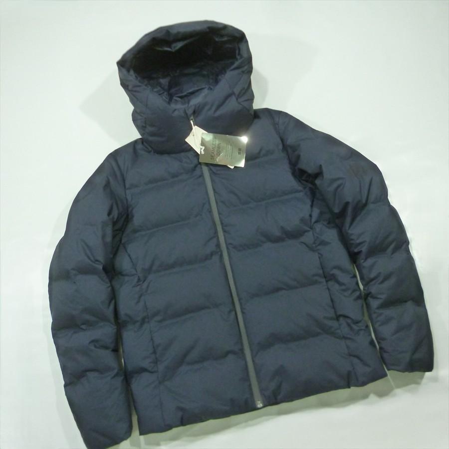 UNIQLO シームレスダウンパーカ NAVY M