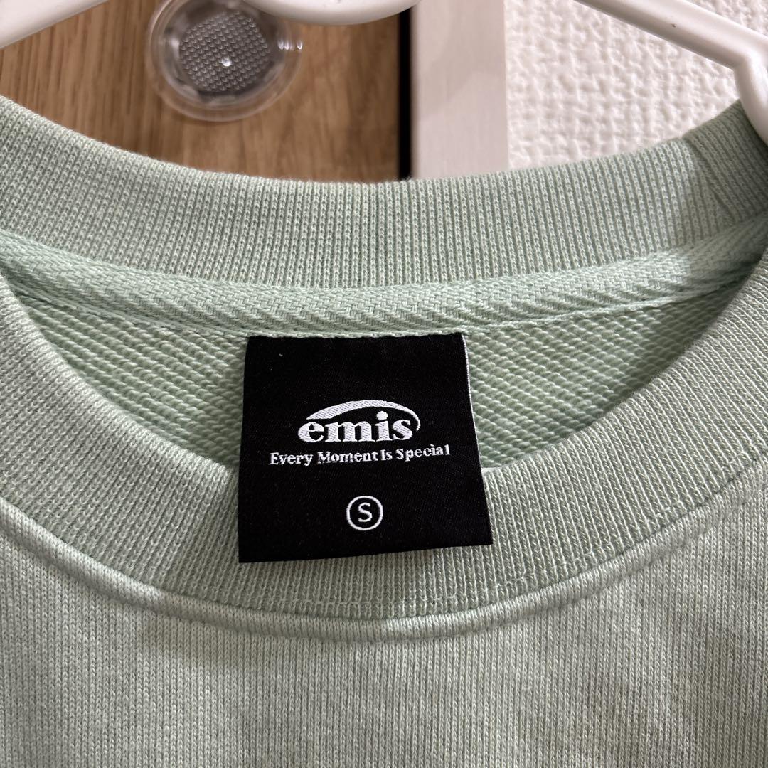 韓国 emis スウェット ユニセックスSサイズ 正規店購入 新品 韓国 emis スウェット ユニセックスSサイズ 正規店購入 新品