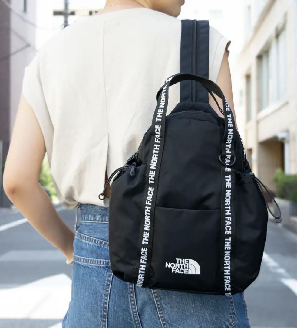 韓国ノースフェイスホワイトレーベルW MULTI PACK3wayリュック黒