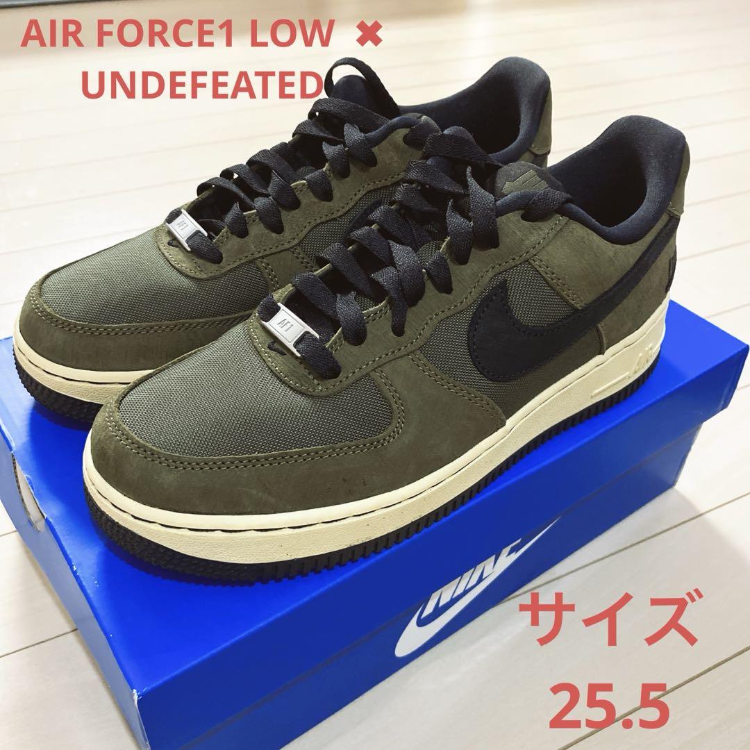 AIR FORCE 1 LOW × UNDEFEATED 25.5