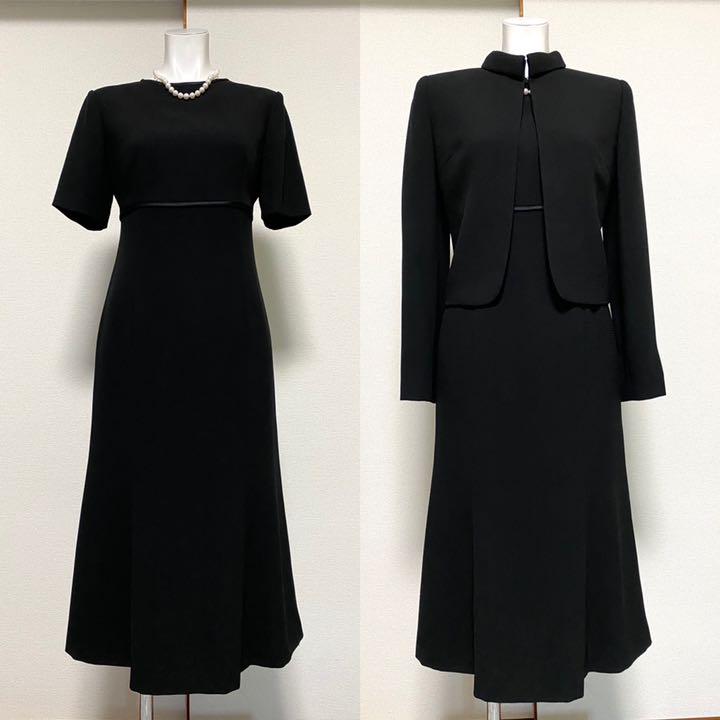 美品】東京イギン ブラックフォーマル 高級喪服 礼服ワンピース