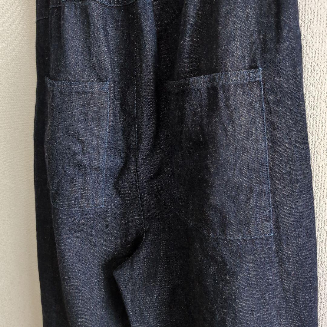 jiro様 ツムグtumugu リネンデニムテーパードバルーンパンツ