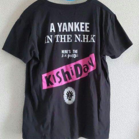 人気が高い バンビ 綾小路翔 氣志團 Tシャツ NHK グッズ Live 黒 Bambi ミュージシャン