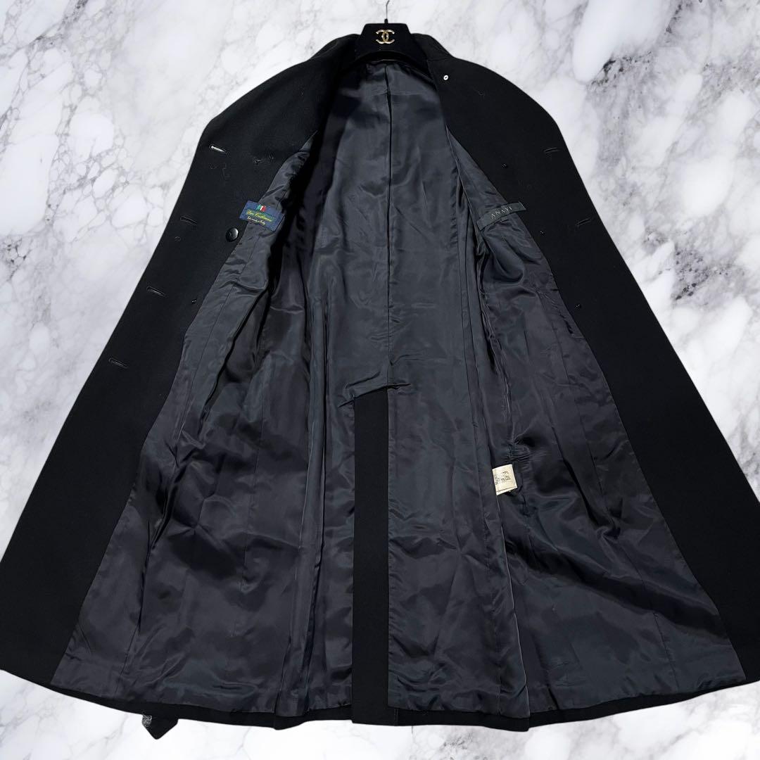 極美品 ANAYI アナイ トレンチコート ロングコート カシミヤ100% 黒