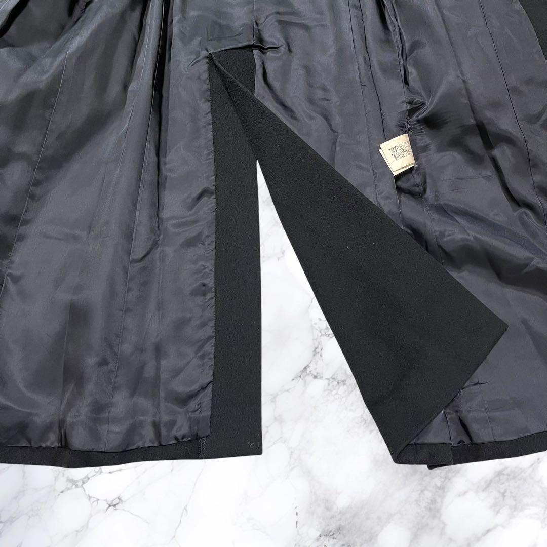 極美品 ANAYI アナイ トレンチコート ロングコート カシミヤ100% 黒