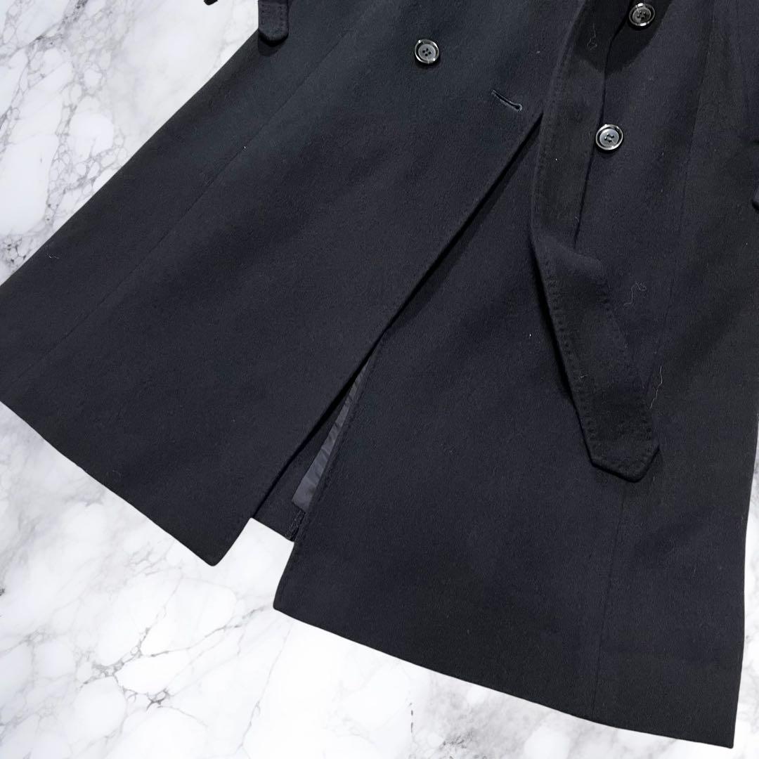 極美品 ANAYI アナイ トレンチコート ロングコート カシミヤ100% 黒