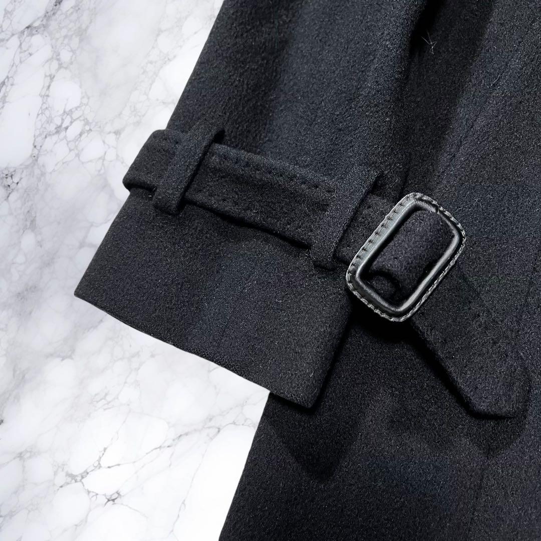 極美品 ANAYI アナイ トレンチコート ロングコート カシミヤ100% 黒