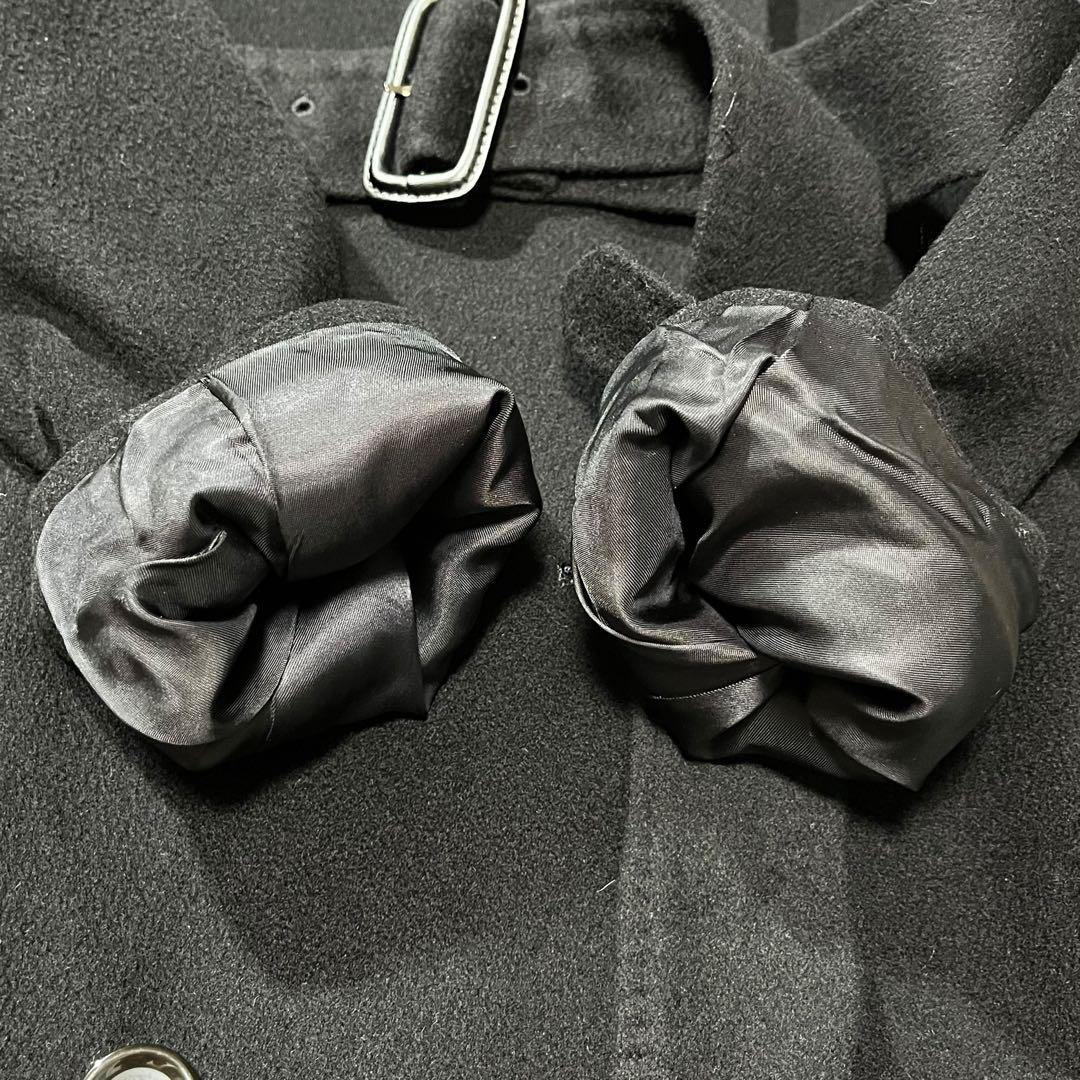 極美品 ANAYI アナイ トレンチコート ロングコート カシミヤ100% 黒